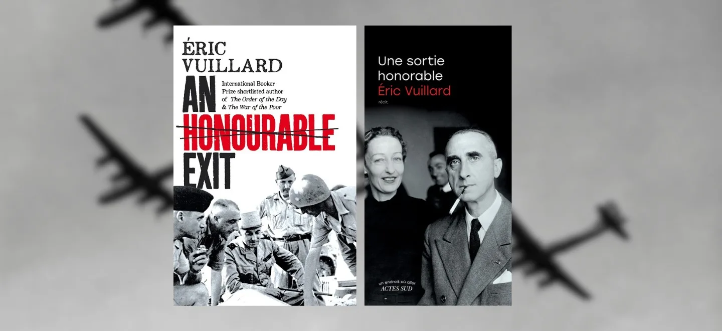 Reading Group on An Honourable Exit by Éric Vuillard